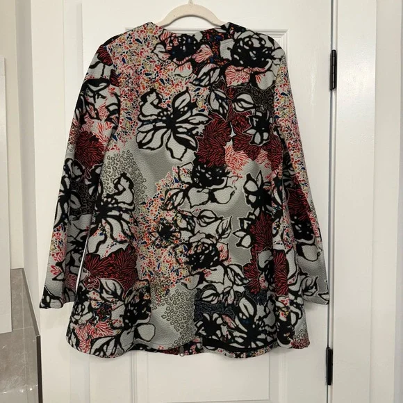 bryn walker Juniper Jacquard Long Jacket - Picture 8 of 16